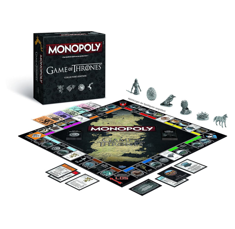 MONOPÓLIO GAME OF THRONES - COLLECTORS EDITION