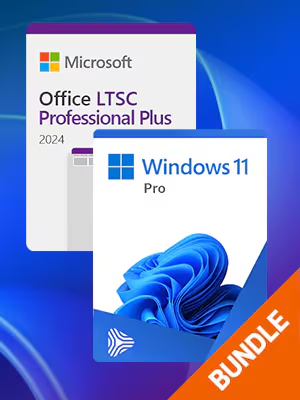 Microsoft Windows 11 Pro & Microsoft Office 2024 LTSC Pro Plus Bundle