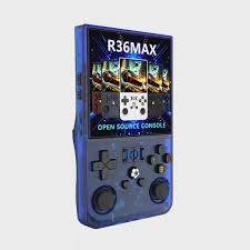 Consola Retro Portátil R36 MAX – 30.000 Juegos Y 20 Emuladores, Pantalla HD De 4 Pulgadas, Batería 4000mAh Y Funda Protectora Incluida