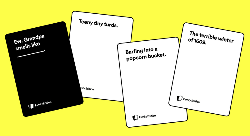 CARDS AGAINST HUMANITY - FAMILY EDITION