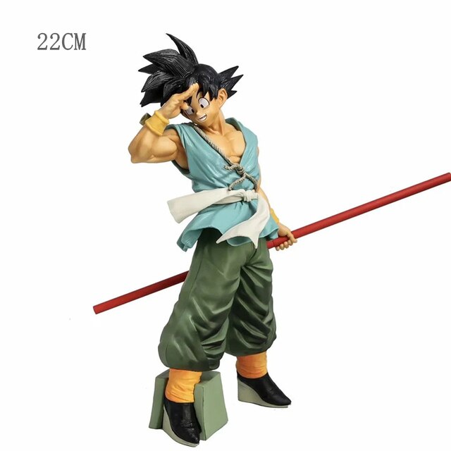 Figurine Dragon Ball Shenron Et Son Goku 22 Cm - Collection Manga Anime