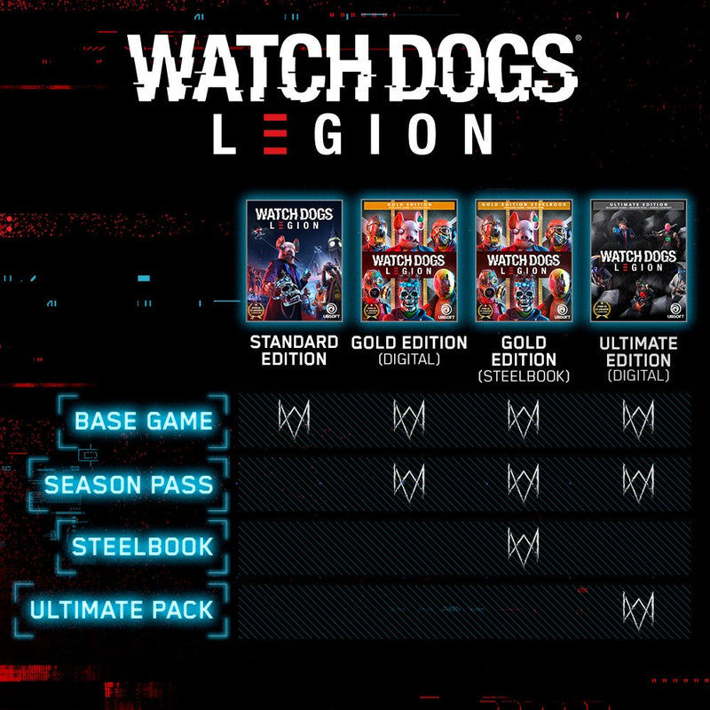 WATCH DOGS LEGION - NOVO - PS4/PS5
