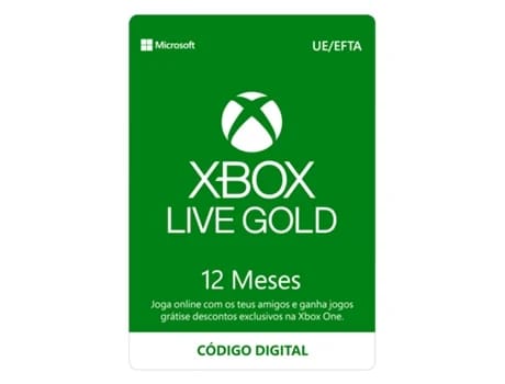 XBOX LIVE GOLD (CONTA AMERICANA) - DIGITAL - Envio por Email/WhatsApp