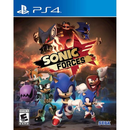 SONIC FORCES PS4 - NOVO