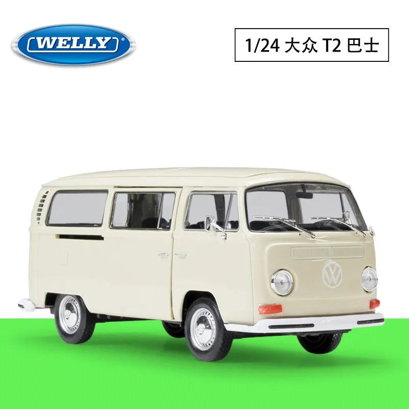 CARRO COLECIONÁVEL 1963 VOLKSWAGEN T1 BUS 1:24 - GameShop Angola