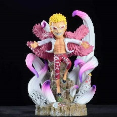 FIGURA DE AÇÃO DON FLAMINGO ( medio ) ONE PIECE  - NOVO