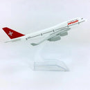 AVIÃO COLECIONÁVEL SWISSAIR 380 ESCALA 16 cm - GameShop Angola