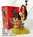 FIGURA DE AÇÃO LUFFY E CHOPPER  - ONE PIECE