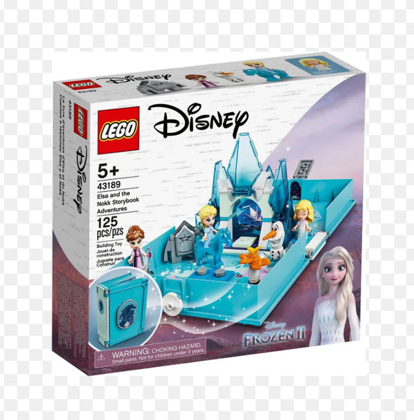 LEGO DISNEY - O LIVRO DE AVENTURA DE ELSA E NOKK , KIT DE CONSTRUÇÃO