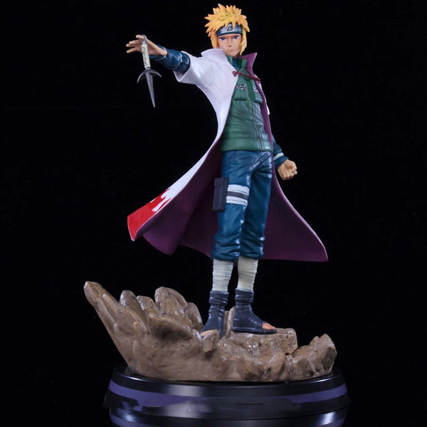 FIGURA DE AÇÃO MINATO RELAMPAGO AMARELO - NARUTO