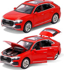 CARRO COLECIONÁVEL AUDI Q8 VERMELHO ESCALA 1:24 - GameShop Angola