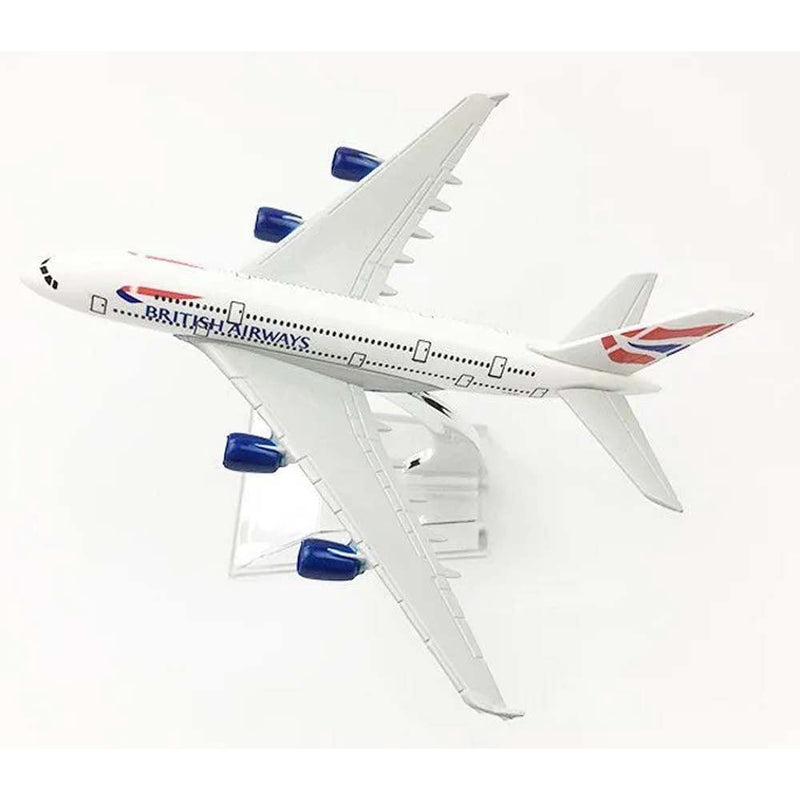 AVIÃO COLECIONÁVEL BRITISH AIRWAYS A380 ESCALA 50cm