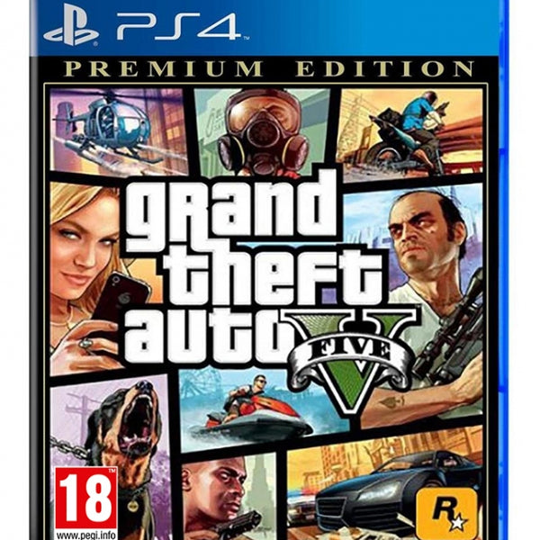 Grand Theft Auto: V Premium Online Edition PS4 - Que Rápido Angola