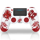 Comando COMPATIVEL Tematico Dragão Vermelho PS4 NOVO