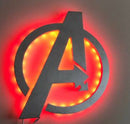 SINAIS LUZES NÉON PERSONALIZADAS - AVENGERS
