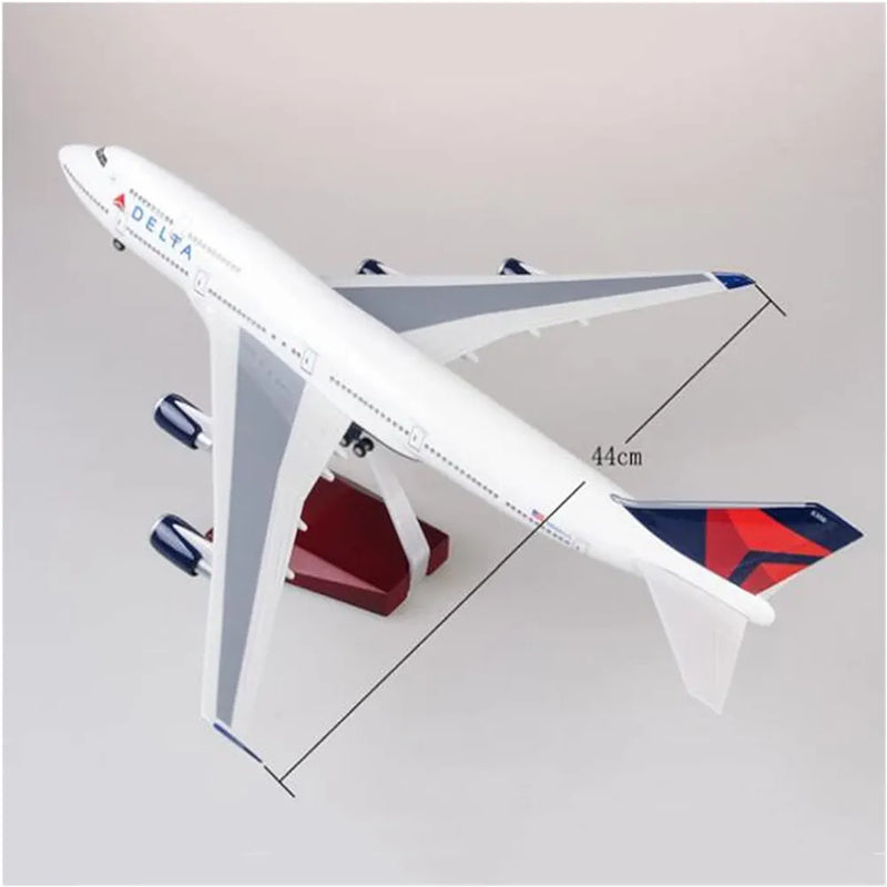AVIÃO COLECIONÁVEL BOEING DELTA A320 ESCALA 20 cm - GameShop Angola