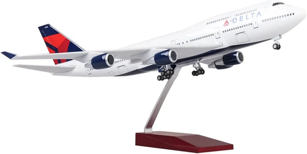 AVIÃO COLECIONÁVEL BOEING DELTA  A380 ESCALA 16 cm