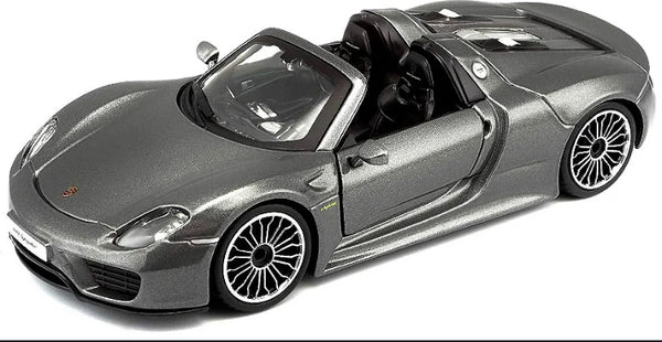 CARRO COLECIONÁVEL PORSCHE 918 SPYDER CONCEPT ESCALA 1:24