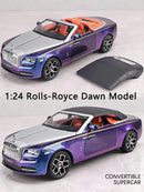 CARRO COLECIONAVEL ROLLS ROYCE DAWN ESCALA 1:24