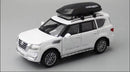 CARRO COLECIONÁVEL NISSAN PATROL BRANCO ESCALA 1:32 - GameShop Angola