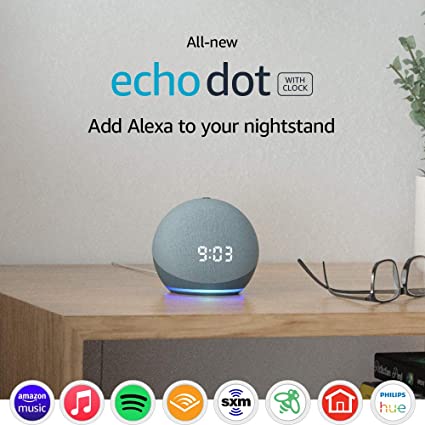 AMAZON ECHO DOT COLUNA INTELIGENTE (4a Geração 2020) - RECONDICIONADO