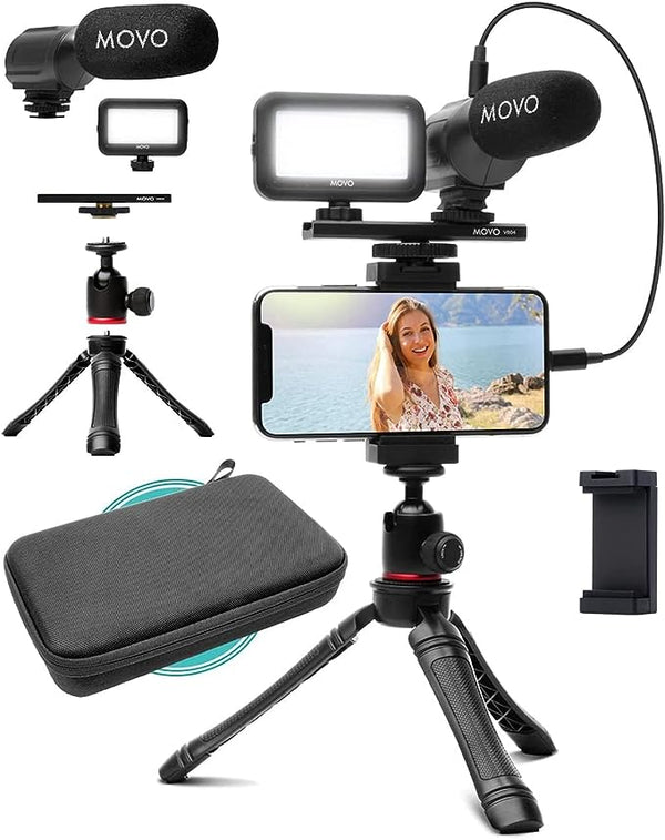 KIT DE GRAVAÇÃO MOVO iVlogger