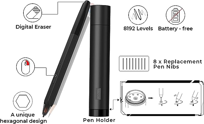 MESA DIGITALIZADORA PROFISSIONAL XP-PEN ARTIST 12