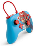 COMANDO OFICIAL POWERA SUPER MARIO COM FIOS NINTENDO SWITCH  NOVO