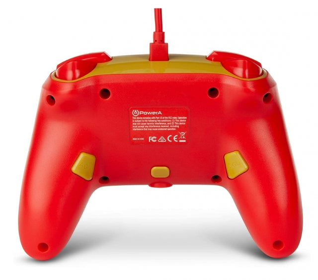 COMANDO POWERA COM FIOS GOLDEN MARIO SWITCH - NOVO