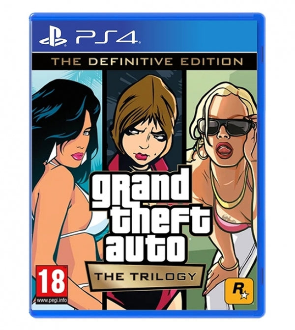 GRAND THEFT AUTO TRILOGY THE DEFINITIVE EDITION PS4 - NOVO