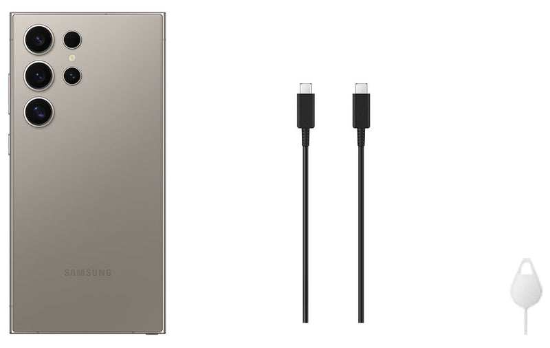SAMSUNG GALAXY S24 ULTRA CINZA TITÂNICO 256GB