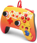 COMANDO OFICIAL POWERA PIKACHU BERRY HAPPY COM FIOS NINTENDO SWITCH - NOVO