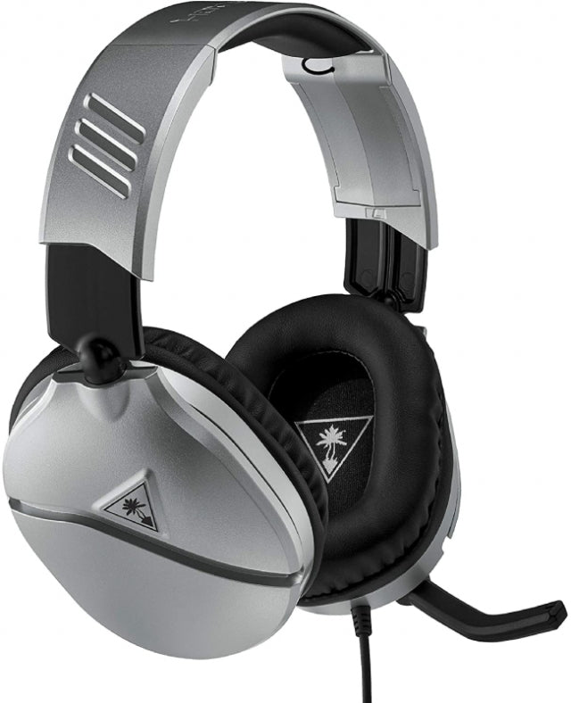 AUSCULTADORES GAMING COM FIOS TURTLE BEACH RECON 70 PRATEADO (MULTIPLATAFORMA)