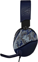 AUSCULTADORES GAMING COM FIOS TURTLE BEACH RECON 70 AZUL CAMO (MULTIPLATAFORMA) (Cópia)