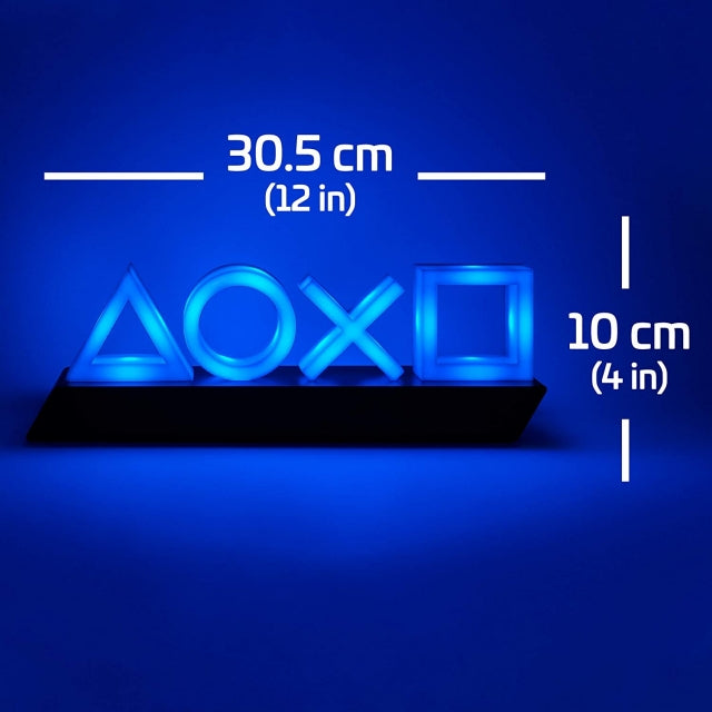 CANDEEIRO PLAYSTATION 5 BLUE ICONS