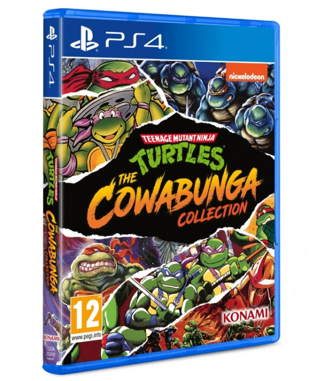 TEENAGE MUTANT NINJA TURTLES THE COWABUNGA COLLECTION PS4 - NOVO
