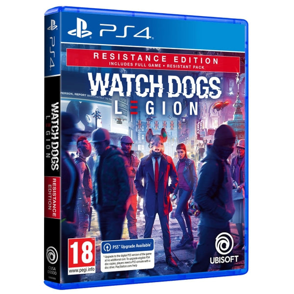 WATCH DOGS LEGION RESISTANCE EDITION PS4 - NOVO