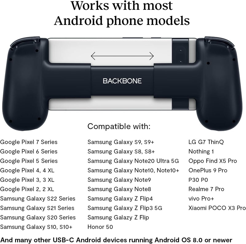 COMANDO PARA SMARTPHONE BACKBONE - NOVO