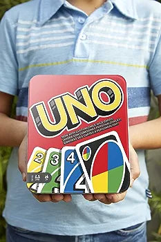 UNO JOGO DE CARTAS (CAIXA DE METAL)