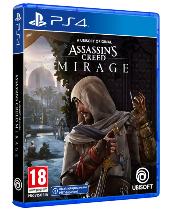 ASSASSINS CREED MIRAGE (OFERTA DLC) PS4 - NOVO - GameShop Angola