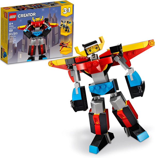 LEGO SUPER ROBO CREATOR 3 31124 KIT DE CONSTRUÇÃO