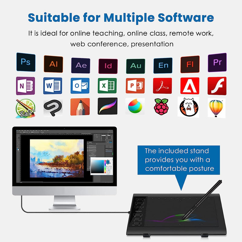 MESA DIGITALIZADORA XOPPOX ( TABLET DE COMPUTAÇÃO GRÁFICA) - NOVO