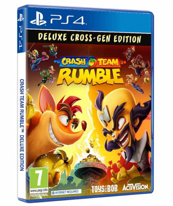 CRASH TEAM RUMBLE DELUXE EDITION PS4 - NOVO