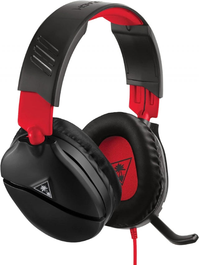 AUSCULTADORES GAMING COM FIOS TURTLE BEACH RECON 70 VERMELHO (MULTIPLATAFORMA)