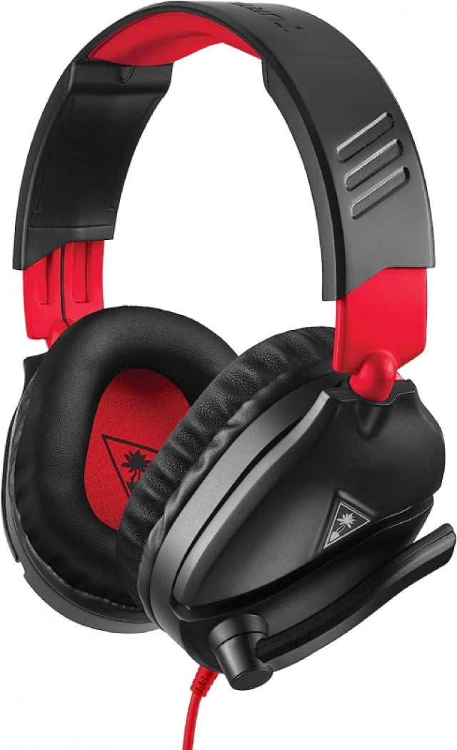 AUSCULTADORES GAMING COM FIOS TURTLE BEACH RECON 70 VERMELHO (MULTIPLATAFORMA)