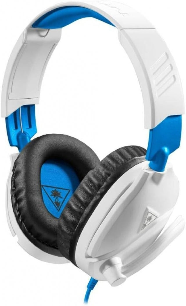 AUSCULTADORES GAMING COM FIOS TURTLE BEACH RECON 70 BRANCO E AZUL (MULTIPLATAFORMA)