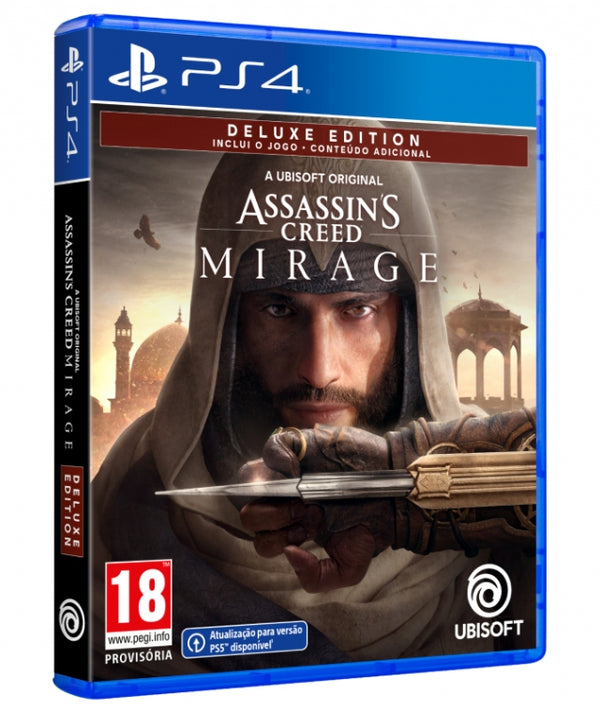 ASSASSINS CREED MIRAGE DELUXE EDITION (OFERTA DLC) PS4 - NOV - GameShop Angola