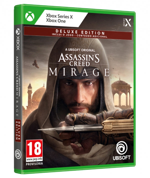 ASSASSINS CREED MIRAGE DELUXE EDITION (OFERTA DLC) XBOX ONE | SERIES X - NOVO