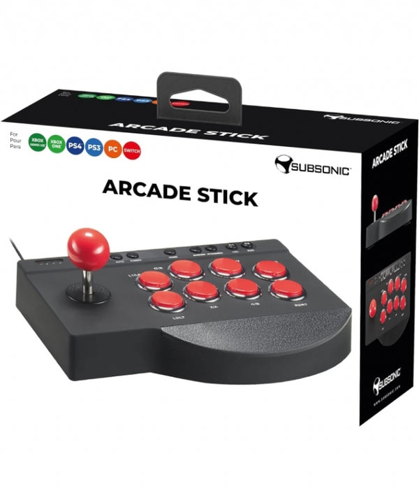ARCADE STICK SUBSONIC MULTIPLATAFORMA - NOVO
