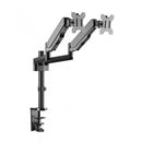 BRAÇO DE SUPORTE PARA MONITOR DE MESA - BRAÇO DUPLO - GameShop Angola